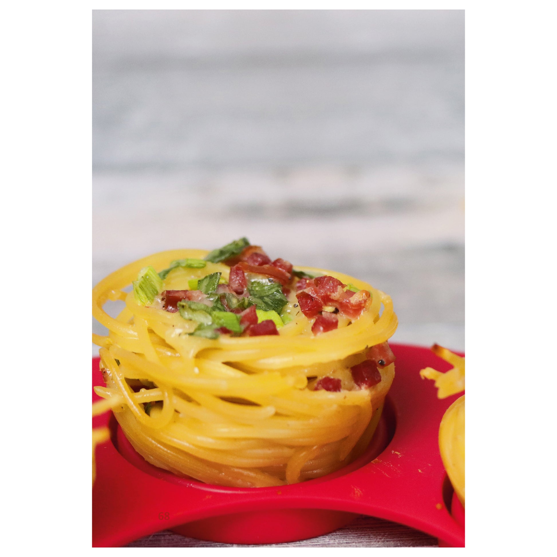 Spaghetti-Nester | Herzhafte Muffins | Omnia Backofen Rezepte