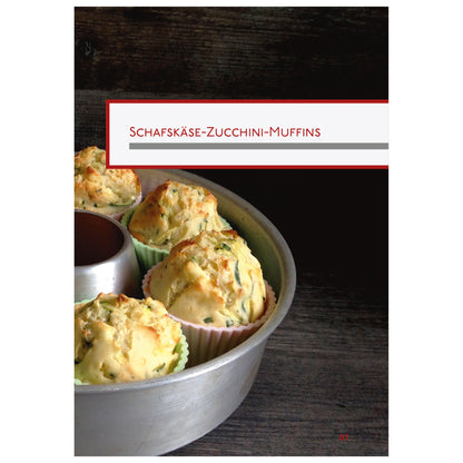 Schafskäse-Zucchini-Muffins | Omnia Backofen Muffins